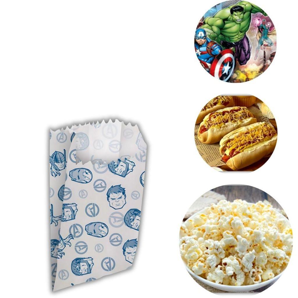 Sacola Avengers Regina: Pipoca e Hot Dog!