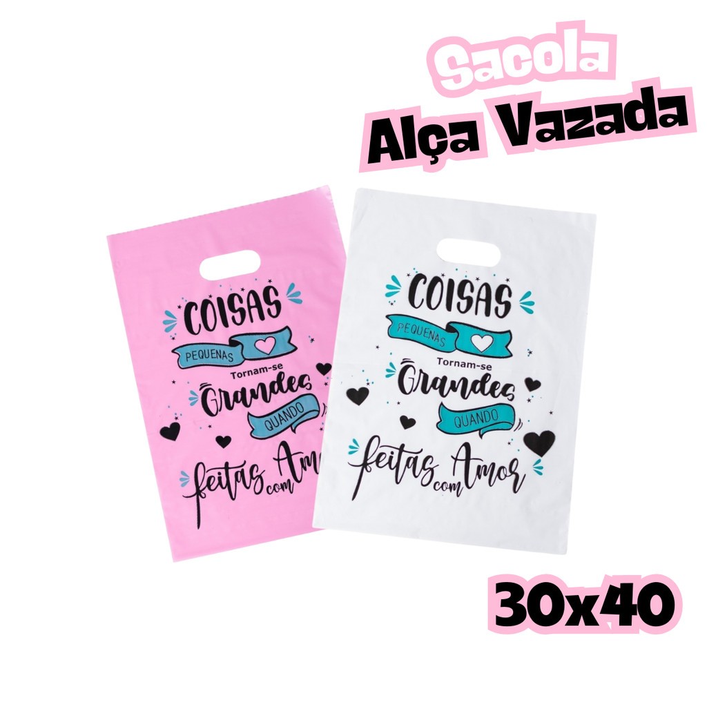 Sacola Boca de Palhaço Personalizada – Amor em Cada Detalhe