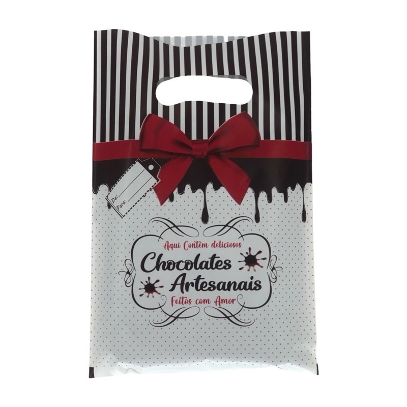 Sacola Boca Palhaço: Valorize seu Chocolate Artesanal!