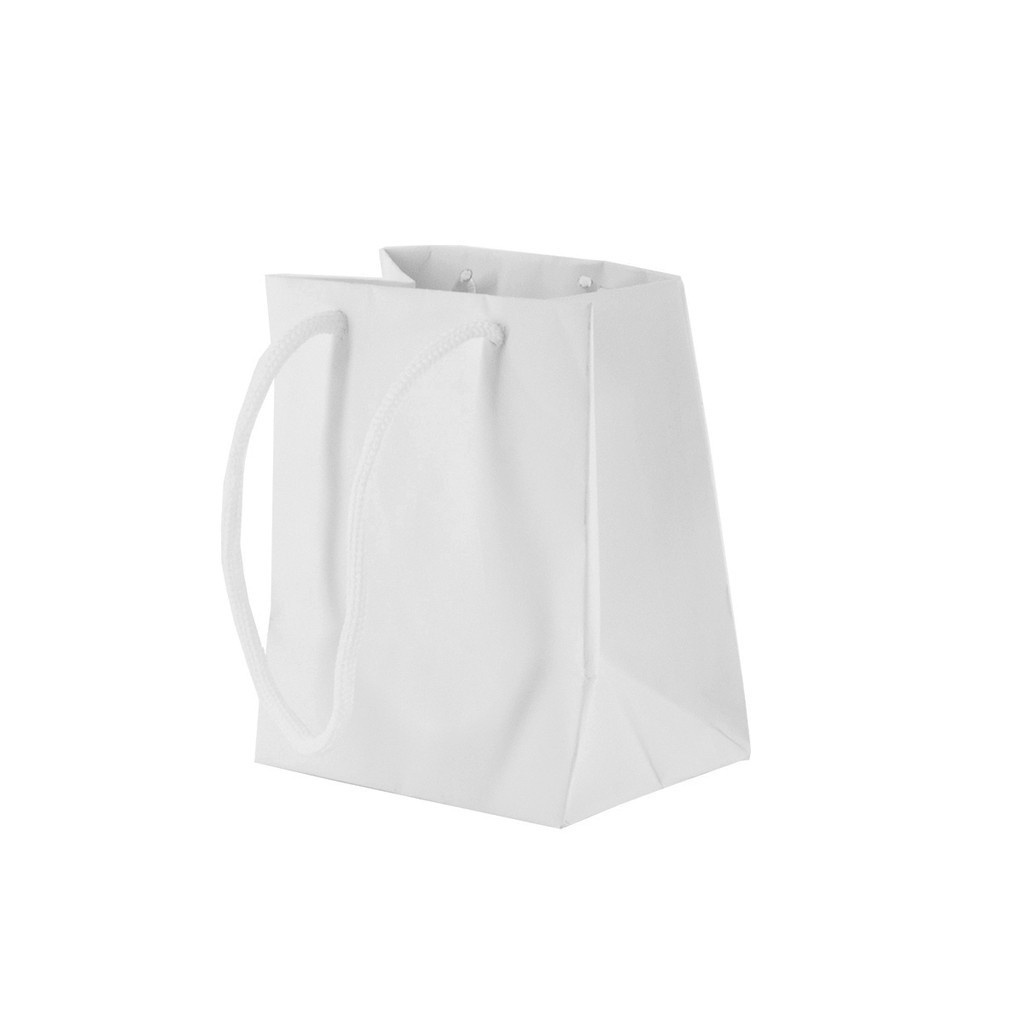 Sacola Branca PP 12x10x7: Leveza e Sustentabilidade em 50 Unidades
