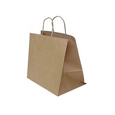 Sacola de Papel Kraft Grande: 10 Unidades!