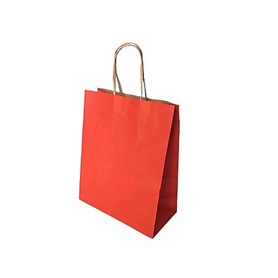 Sacola Kraft Laranja: Ideal para Lembrancinhas!