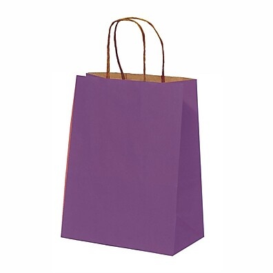 Sacola Kraft Roxa: Elegância para Presentes