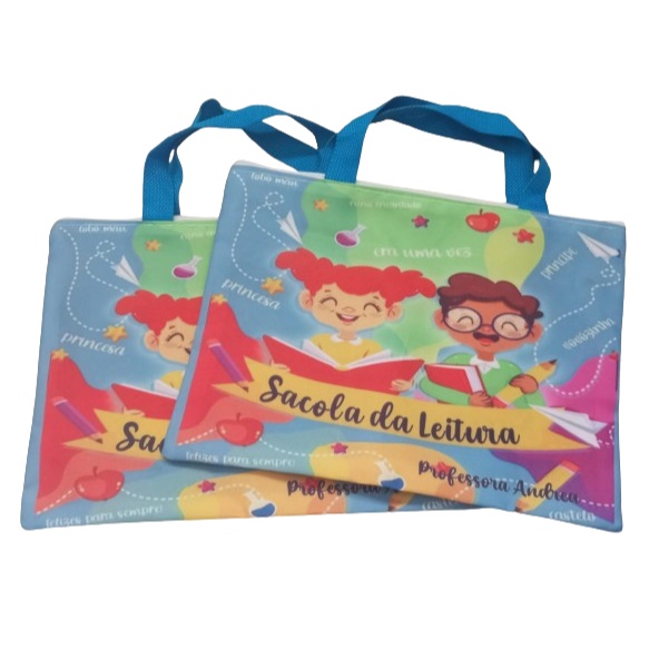 Sacola Literária Personalizada Ecobag: Leve Livros e Estilo