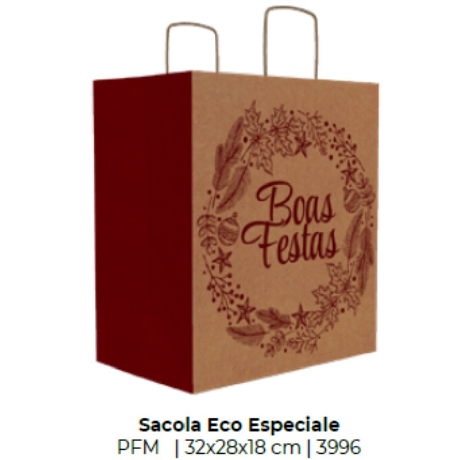 Sacolas de Natal: 30 Unidades para Presentes!