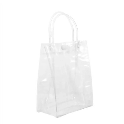 Sacolas Transparentes com Botão: Kit 30 Rizzo