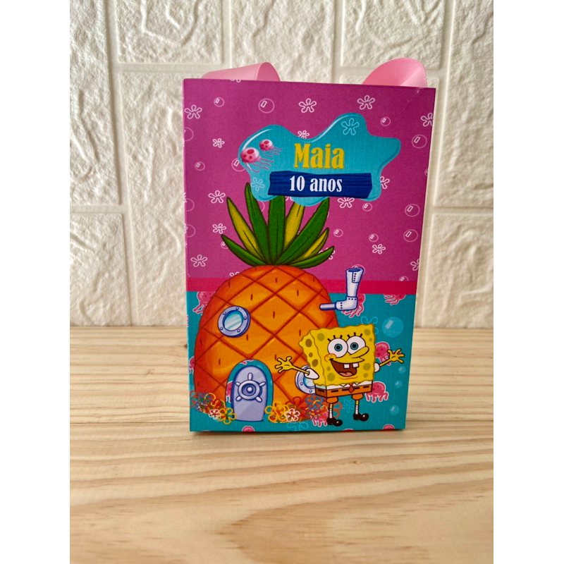 Sacolinha Bob Esponja: Monte a Festa Perfeita!