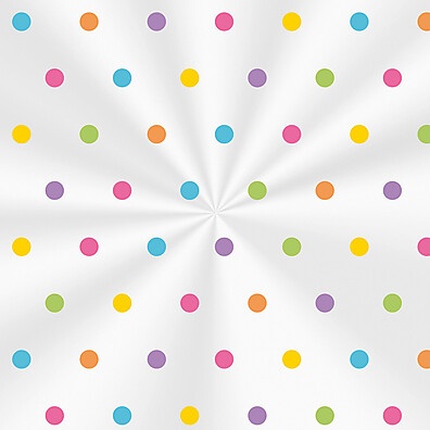 Sacos Adesivos Dots Colors: 100 Unidades para Presentes!