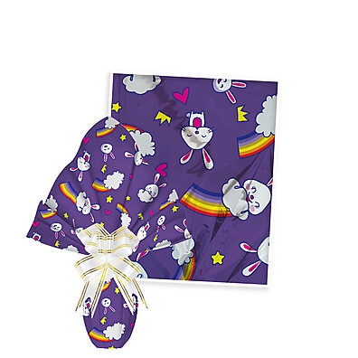 Sacos de Páscoa Coelho Roxo: 25 Unidades!