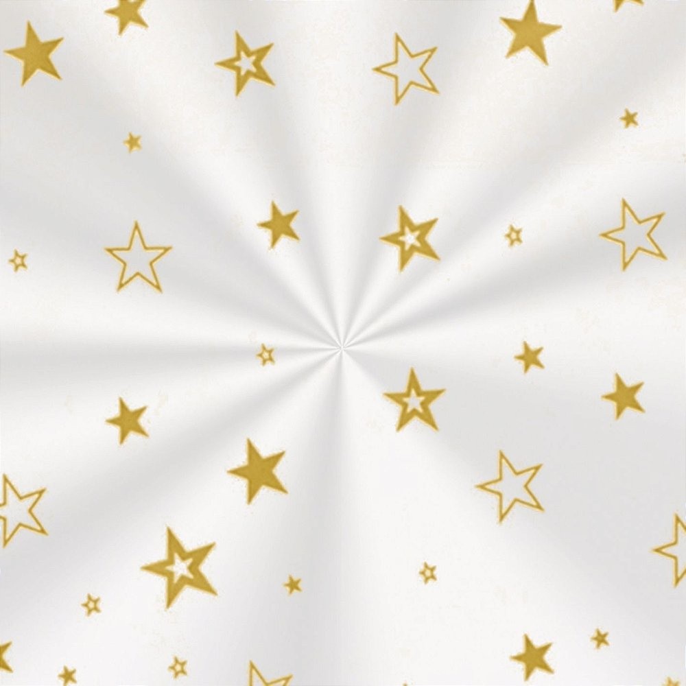 Sacos Decorados Estrela Ouro: Elegância em 100 Unidades
