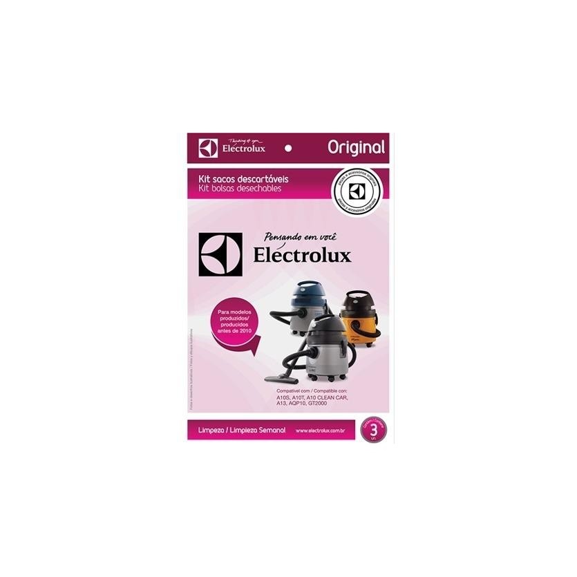 Sacos Electrolux CleanCar: Kit 3 Unidades Original