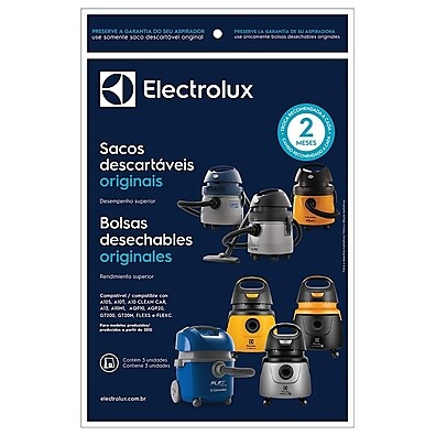 Sacos Electrolux CSE10: Limpeza Poderosa e Sustentável