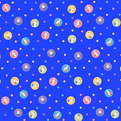 Sacos Express para Ovo de Páscoa Infantil Azul – 24x24 cm