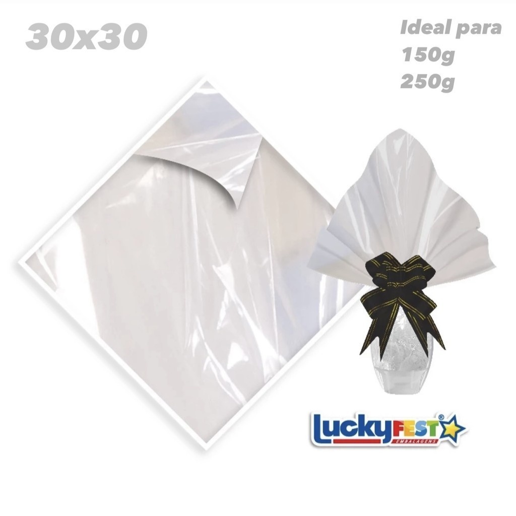 Sacos Páscoa 150g-250g: Compre de 25 a 100!