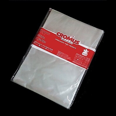 Sacos Transparentes Cromus 11x19,5cm - Embalagem Elegante e Proteção Total