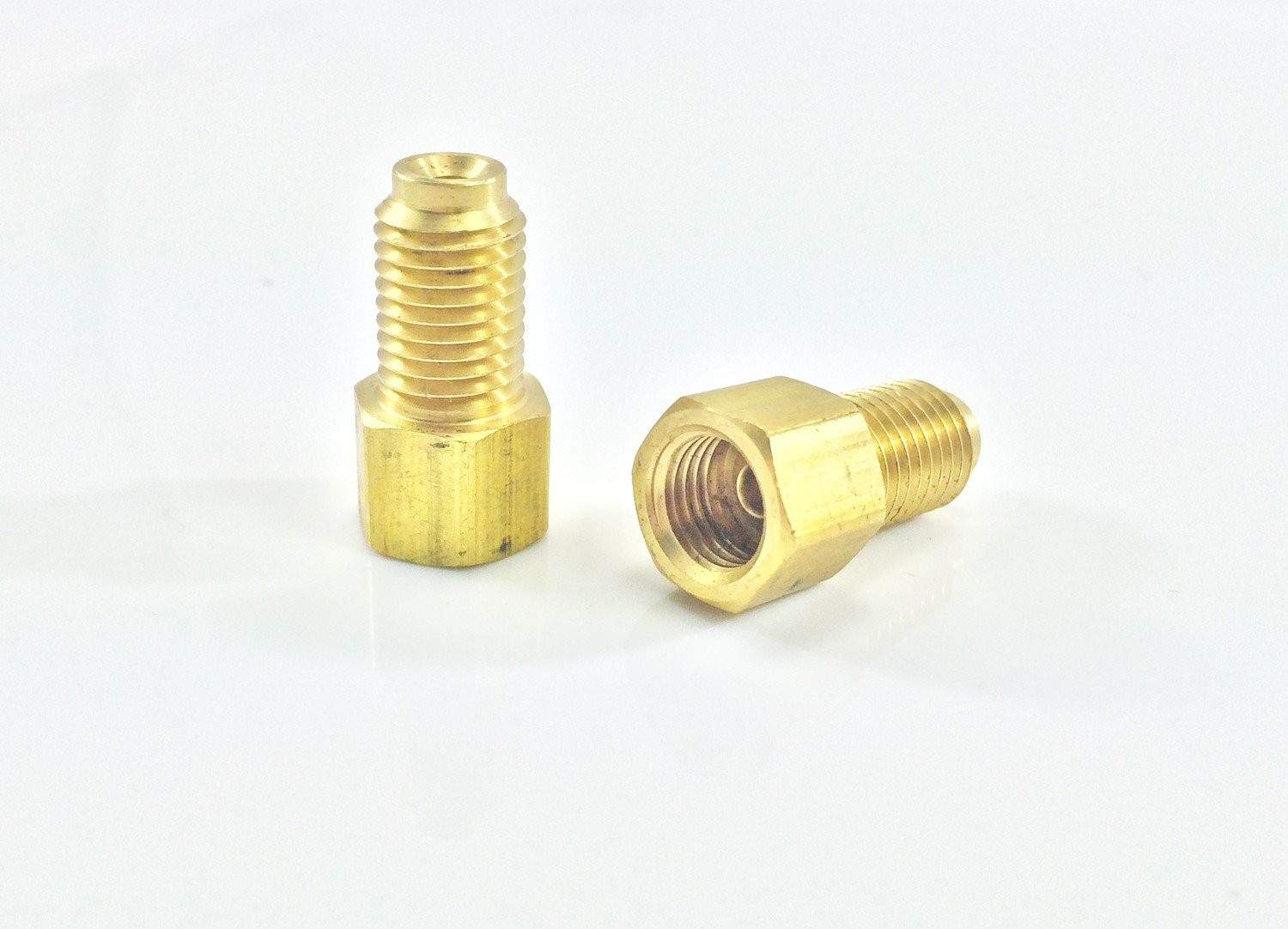 Adaptador Linha Freio Métrica 3/16" - SAE 3/8-24 para Métrica 10mm (2 Unidades)