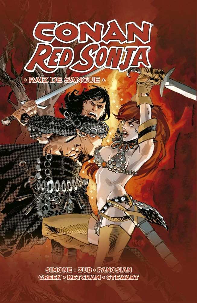 Conan e Red Sonja: Raiz de Sangue - A Saga Épica Contra a Praga Demoníaca