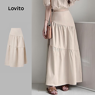 Saia Cáqui Lovito: Estilo e Conforto!