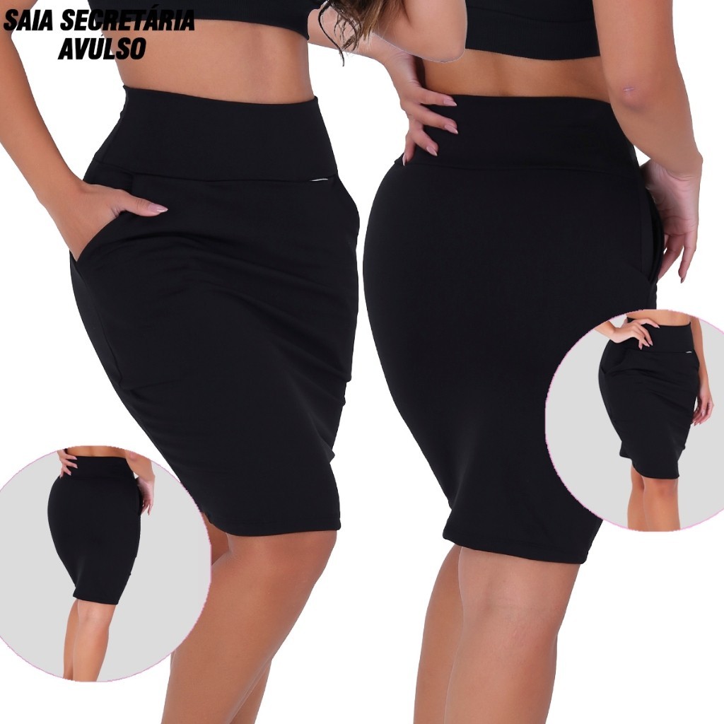 Saia Evangélica com Bolsos: Conforto e Estilo!