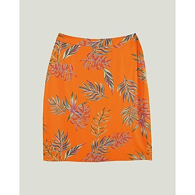 Saia Folhagem Viscose: Estilo e Conforto!