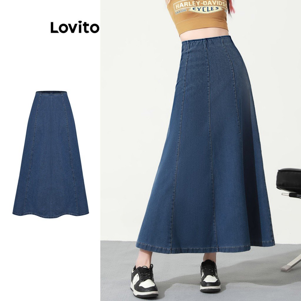 Saia Jeans Lovito: Conforto e Estilo Casual