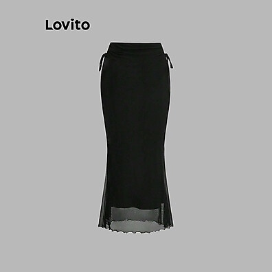 Saia Sereia Lovito com Cadarço – Conforto e Estilo
