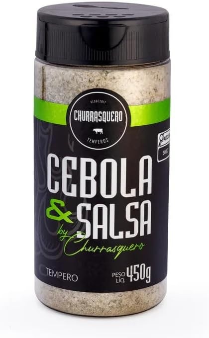Sal Cebola & Salsa Churrasquero, Tempero para Churrasco, 450g