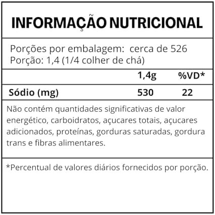 Sal Integral Fino 737g - Real Salt