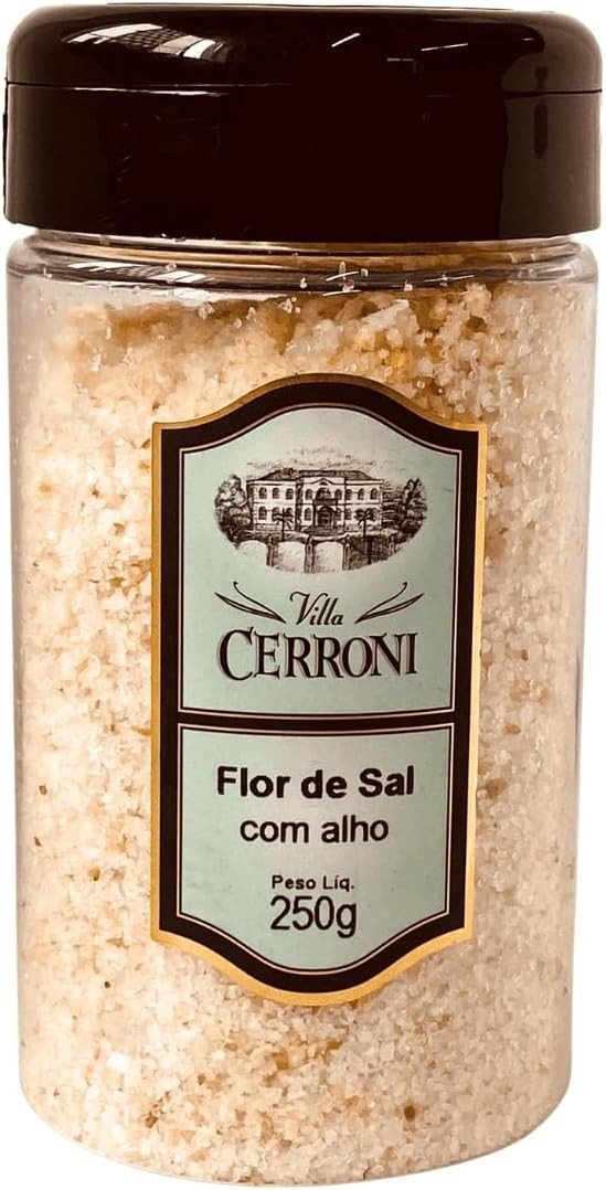 Flor de Sal com Alho 250g