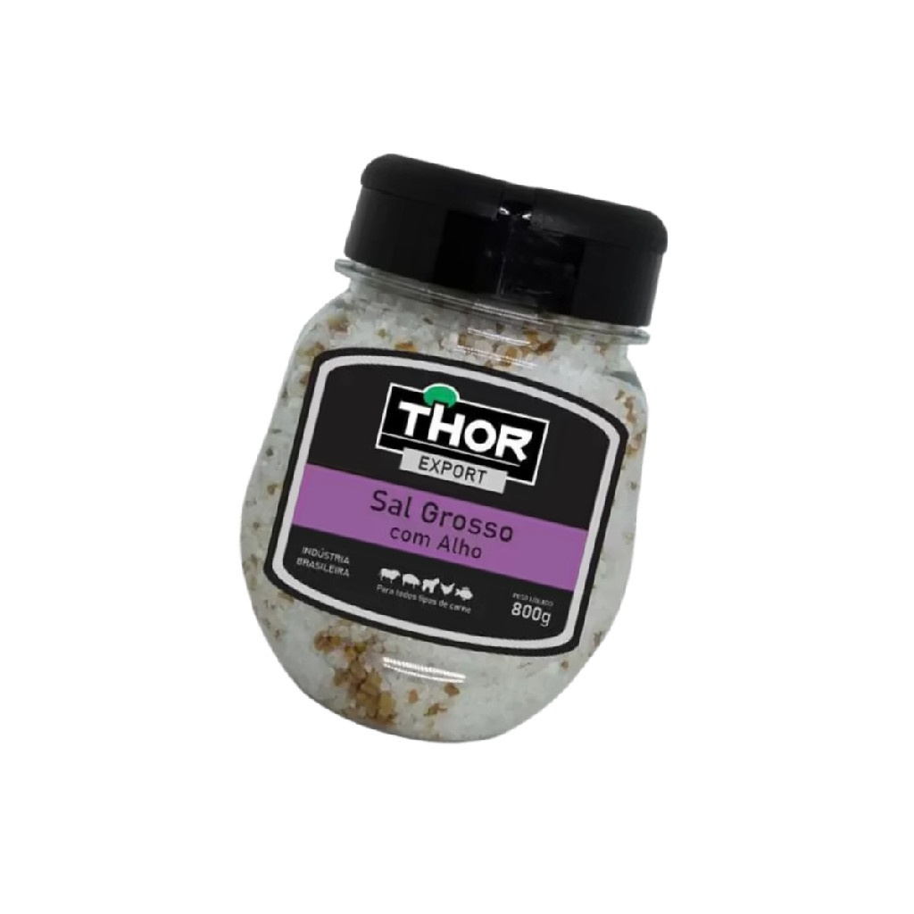 Sal Grosso com Alho Thor 800g: Sabor Imbatível!