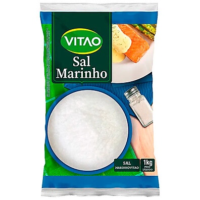 Sal Marinho Vitao Fino: Sabor Puro e Natural!