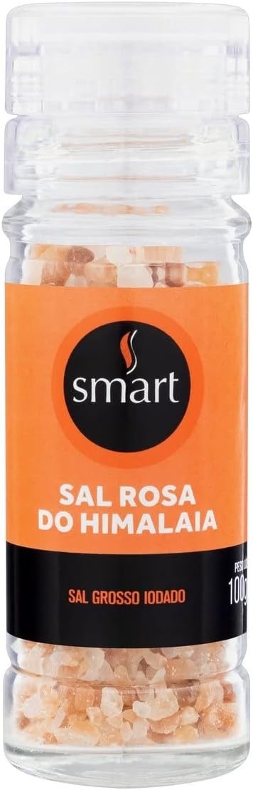Smart Sal Rosa Do Himalaia Com Moedor 100G