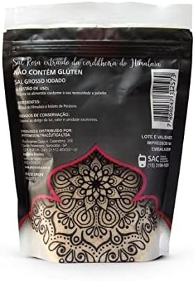 Sal Rosa do Himalaia Grosso 500g - Empório Nut's