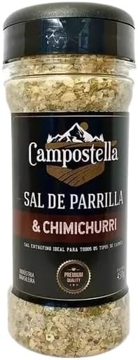 Sal De Parrilla E Chimichurri 450g Campostella