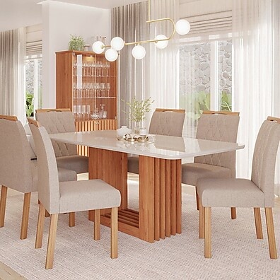 Sala de Jantar Ariela: Elegância e Conforto