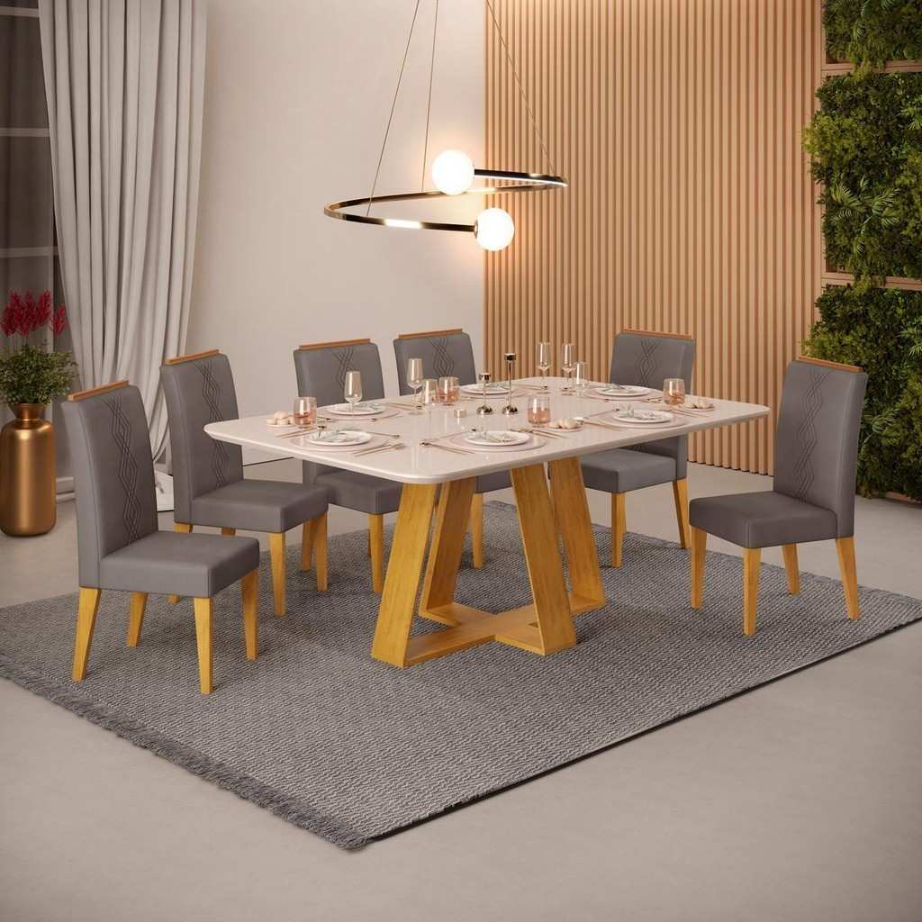Sala de Jantar Completa: Elegância e Conforto