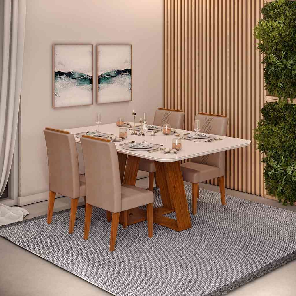 Sala de Jantar Completa Kiara: Design e Economia