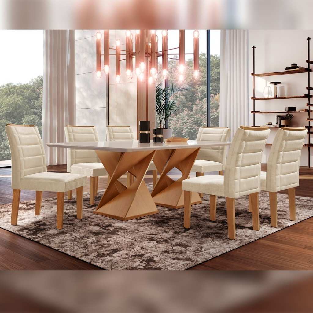 Sala de Jantar Genova: Elegância e Conforto