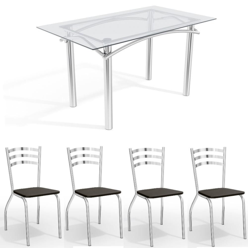 Sala de Jantar Kappesberg Crome: Elegância e Modernidade