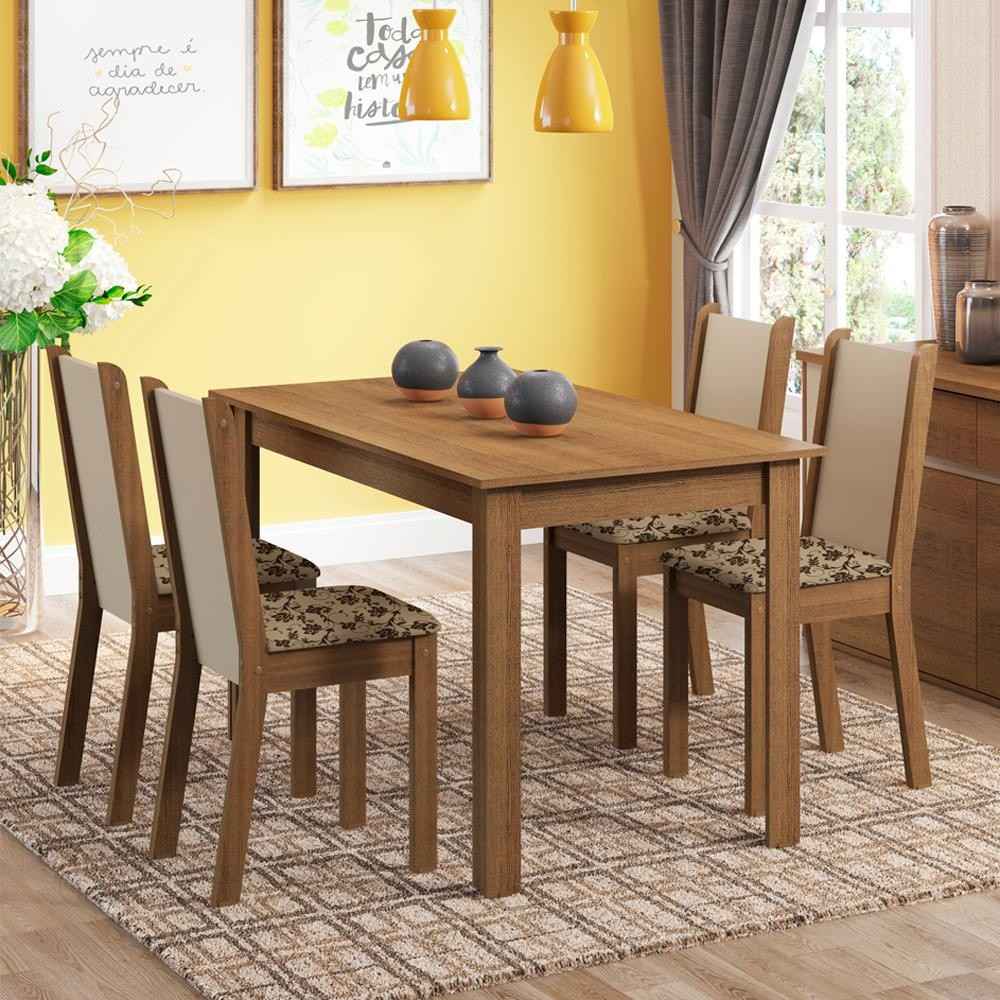 Sala de Jantar Madesa Bea: Compacta e Aconchegante