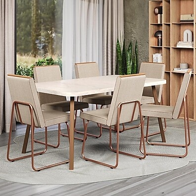 Sala de Jantar Parma Carraro: Conforto e Estilo