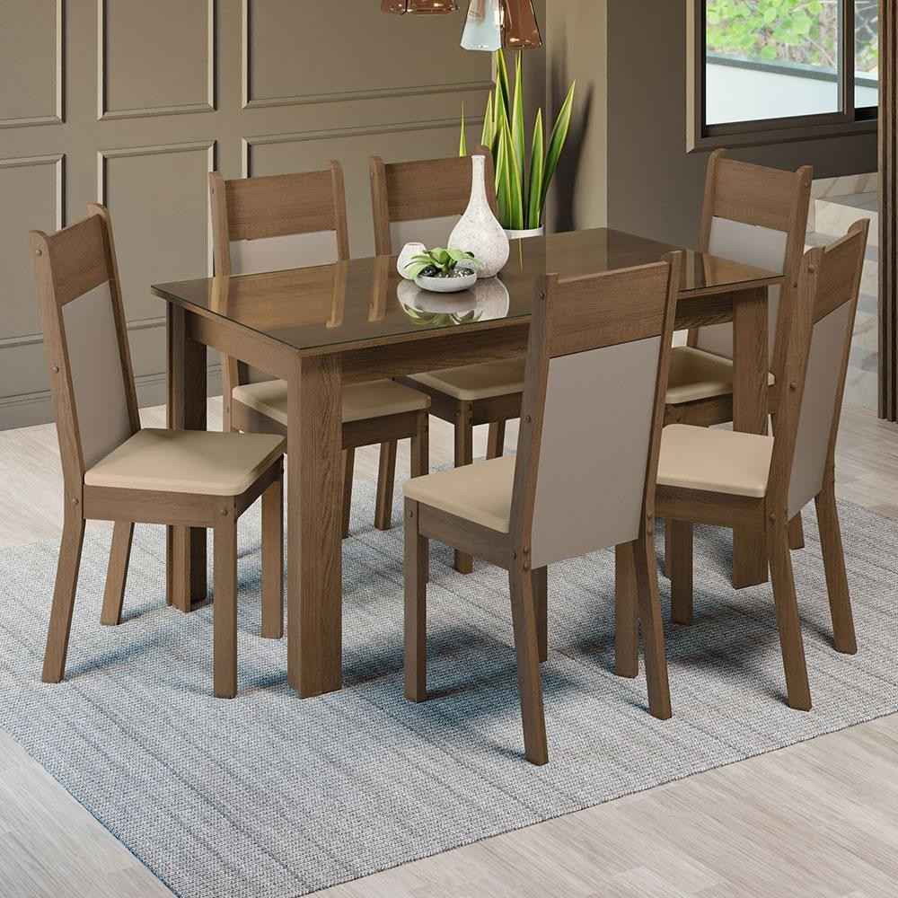 Sala de Jantar Zoe Madesa: Elegância e Conforto