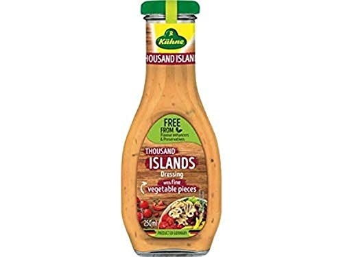 Molho para Salada com Pedaços de Vegetais e Cebolinha Kuhne 250ml