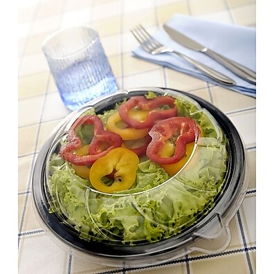 Saladeira 1000ml Preta Galvanotek – Ideal para Doces e Salgados