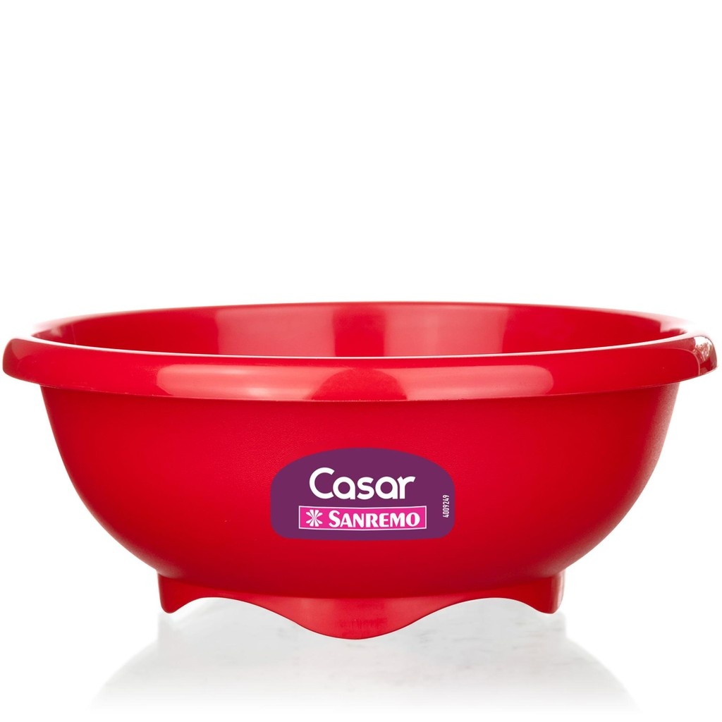 Saladeira Plástica Vermelha 28cm Sanremo: Estilo e Praticidade na Sua Mesa