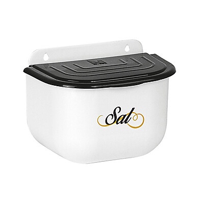 Saleiro Branco Luxuoso com Tampa: Design e Qualidade