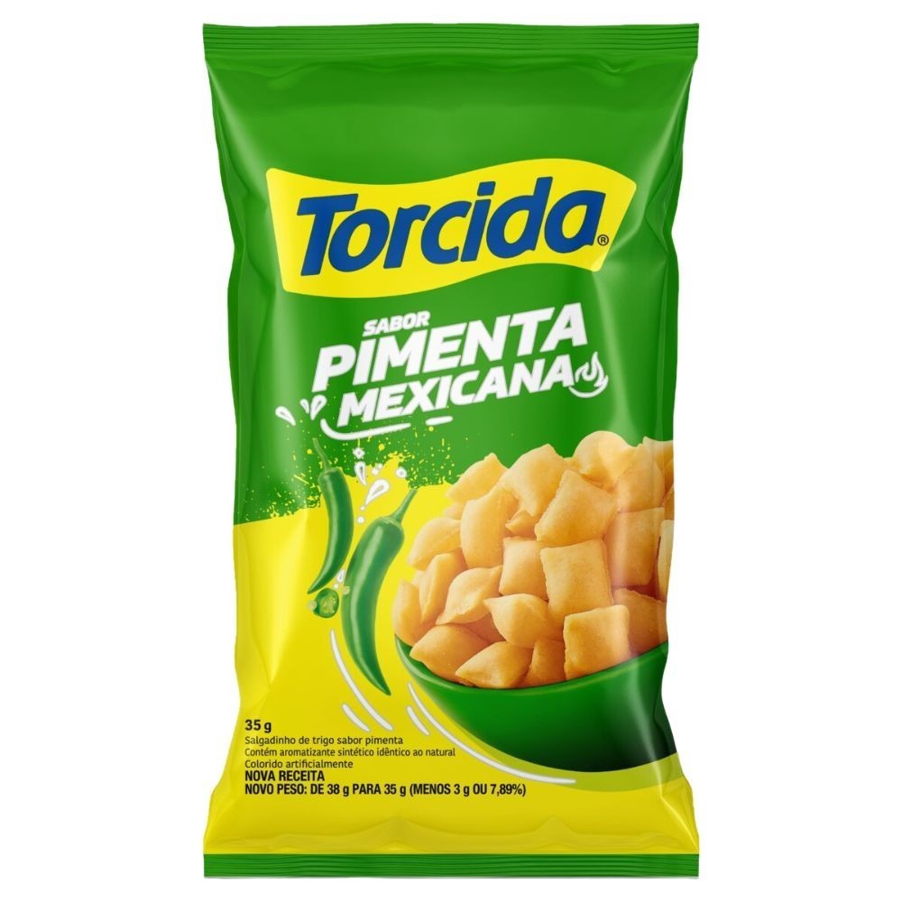 Salgadinho Pimenta Mexicana: Crocância e Sabor!