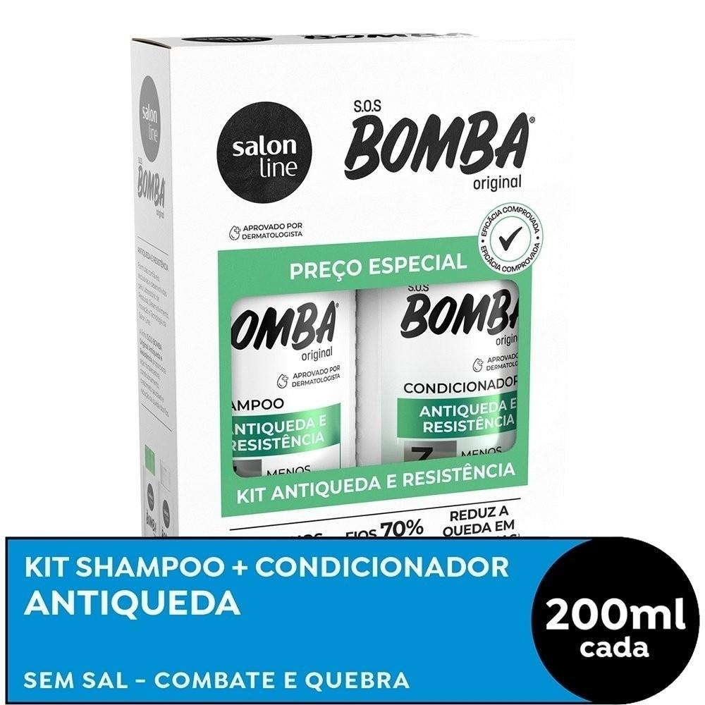 Salon Line Bomba Antiqueda: Cabelo Forte!
