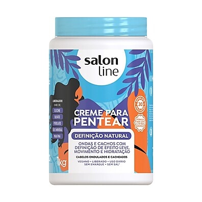 Salon Line Definição Natural: Cachos Soltos e Hidratados