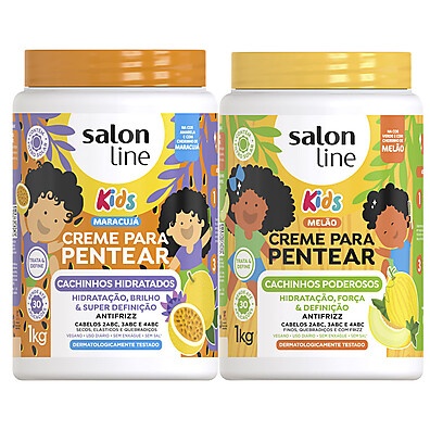 Salon Line Kids: Cachos Hidratados e Poderosos!